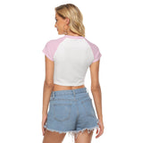 Women's Raglan Cropped T-shirt