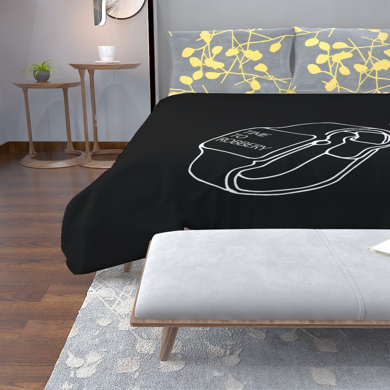 Lightweight & Breathable Quilt With Edge-wrapping Strips