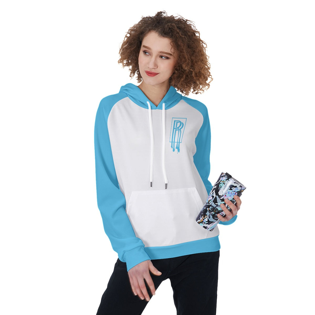 Women's Raglan Pullover Hoodie