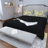 Lightweight & Breathable Quilt With Edge-wrapping Strips