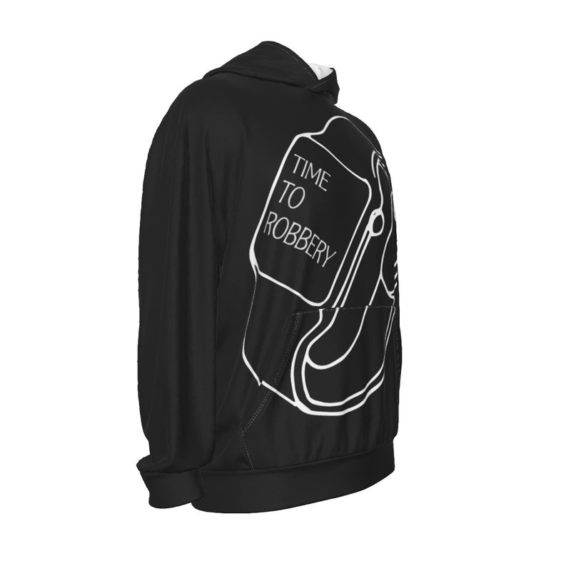 Men's Drop Shoulder Patch Pocket Hoodie
