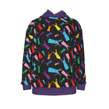 Men's Drop Shoulder Patch Pocket Hoodie