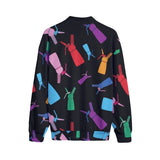 Men's Stand-up Collar Sweater With Zipper Closure