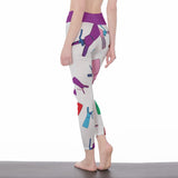 Women's High Waist Leggings | Side Stitch Closure