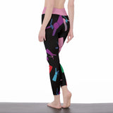 Women's High Waist Leggings | Side Stitch Closure