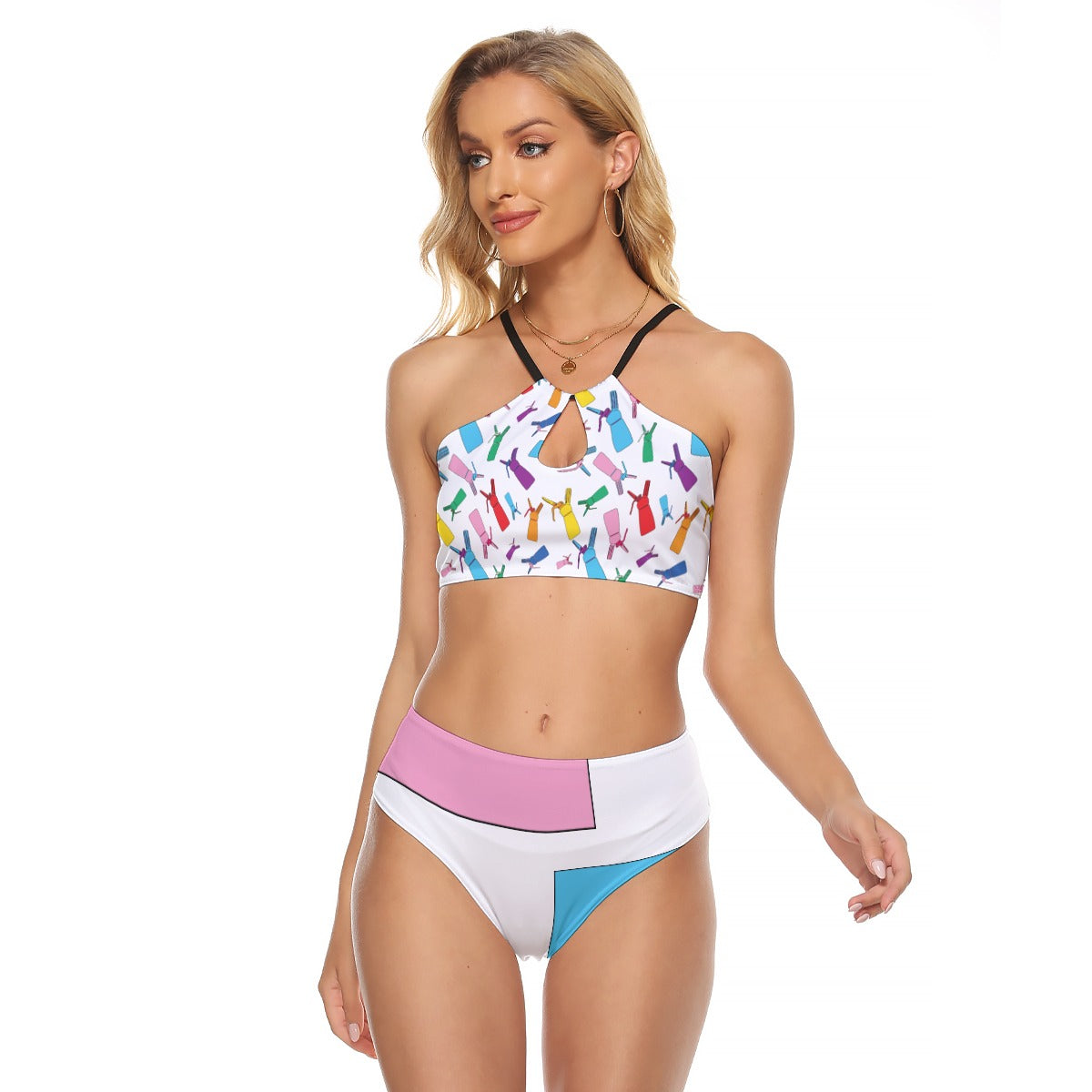 Keyhole One-Piece Swimsuit