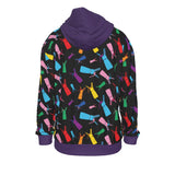 Men's Drop Shoulder Patch Pocket Hoodie