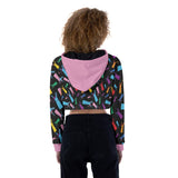 Women's Crop Top Hoodie