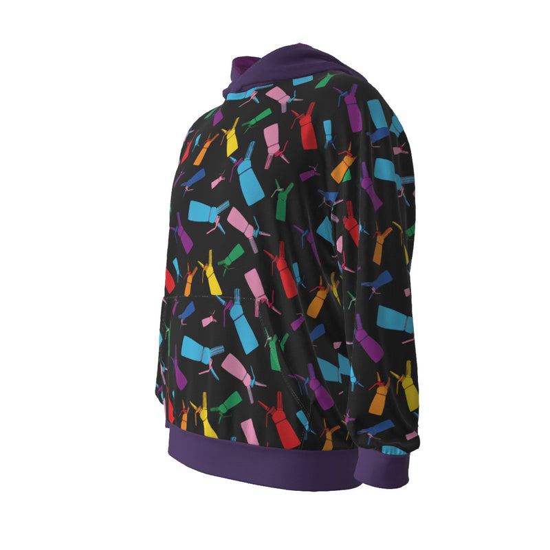 Men's Drop Shoulder Patch Pocket Hoodie