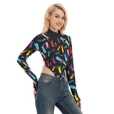 Women's Turtleneck Long Sleeve Jumpsuits
