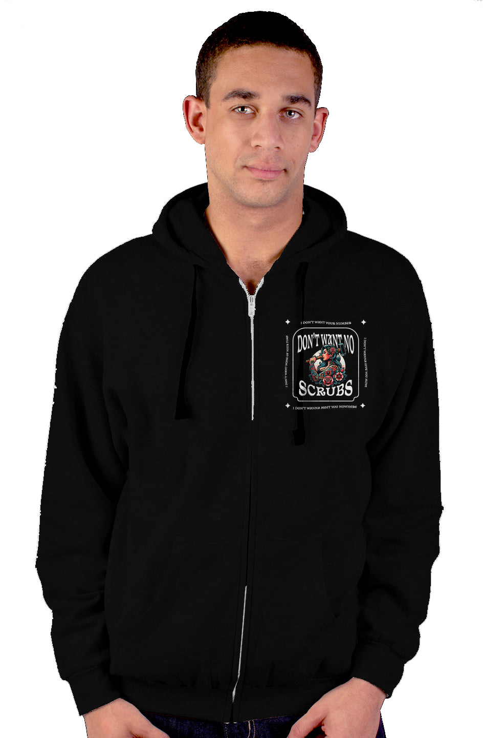 No Scrubs — Operator Zip Hoodie