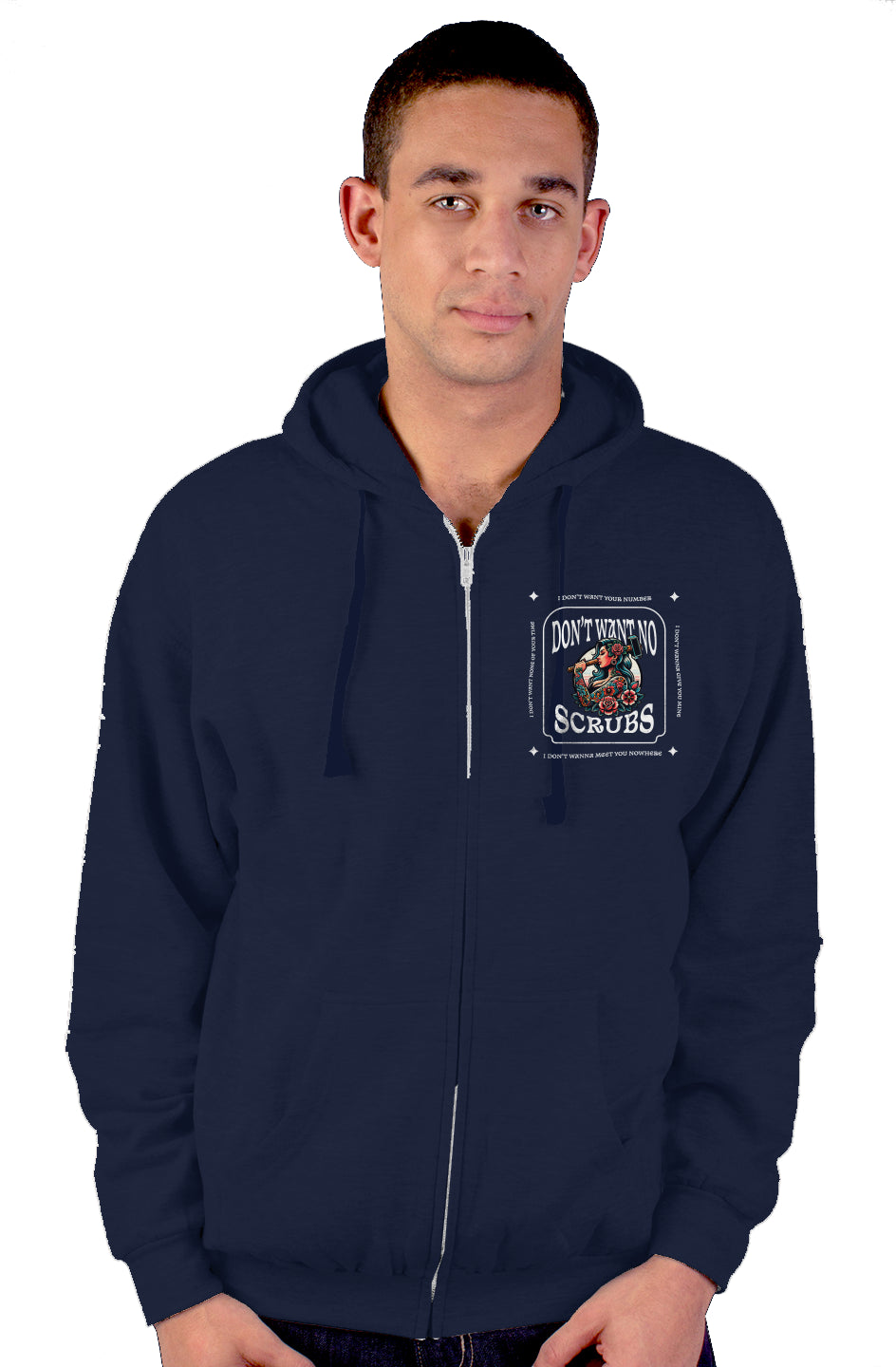 No Scrubs — Operator Zip Hoodie