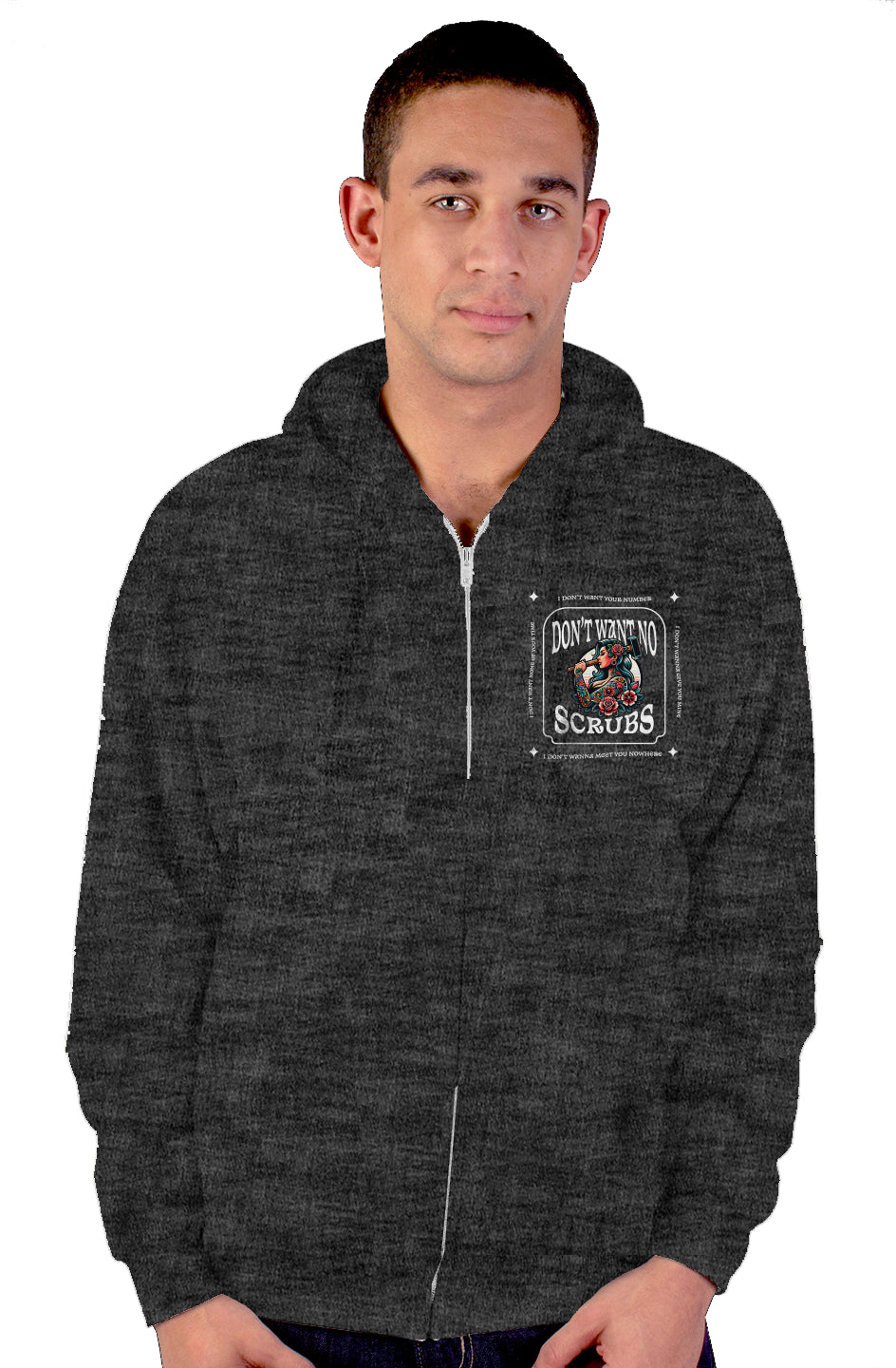 No Scrubs — Operator Zip Hoodie