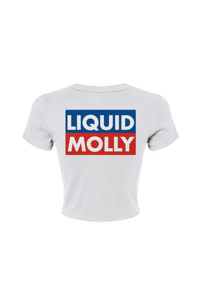 Liquid Molly — Crop Cut Field Tee