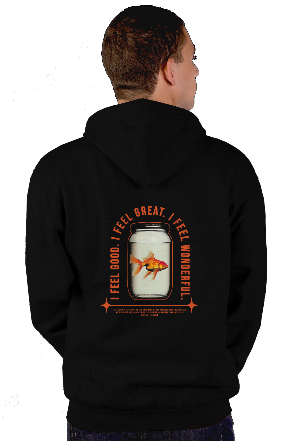 I Feel Wonderful — Operator Zip Hoodie