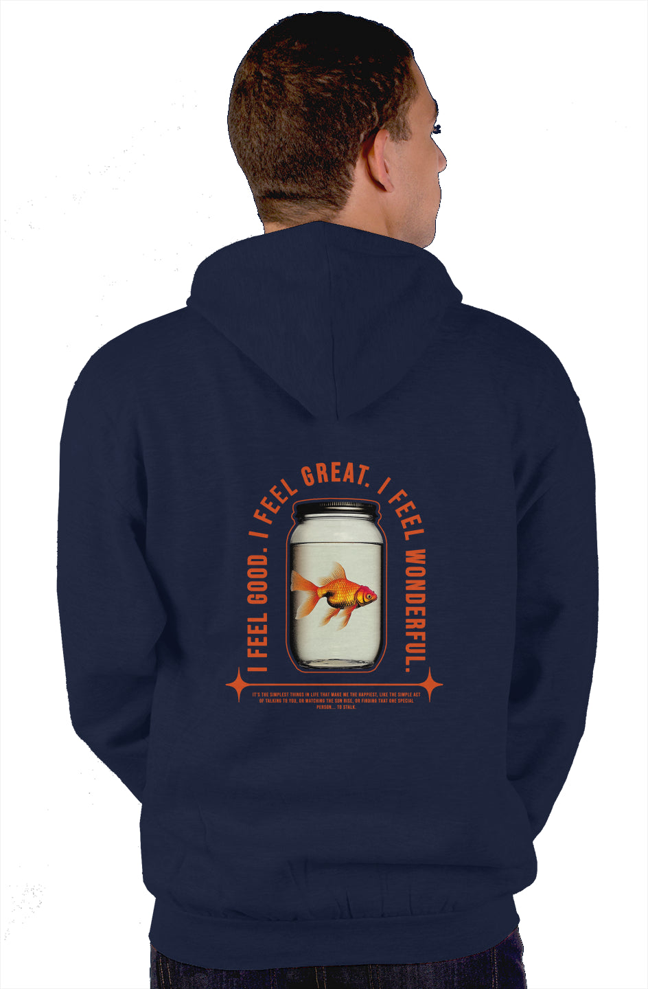 I Feel Wonderful — Operator Zip Hoodie