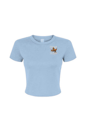 I Feel Wonderful — Crop Cut Field Tee