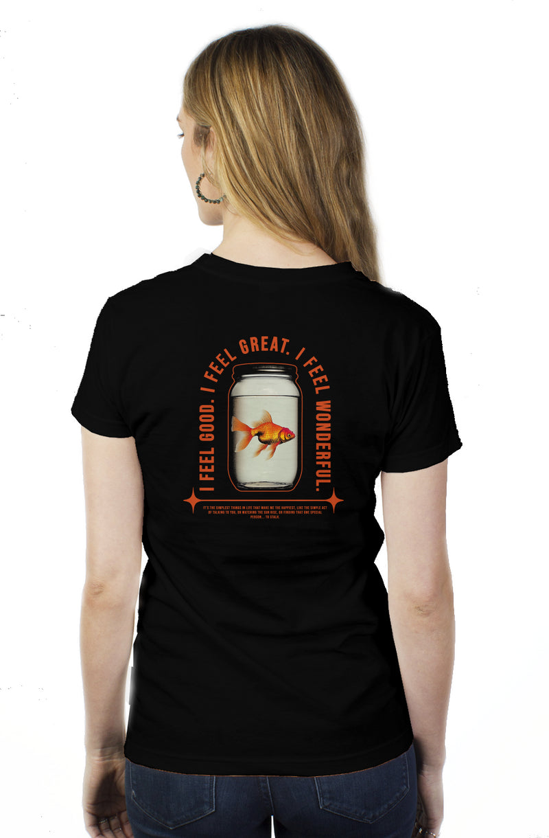 I Feel Wonderful — Standard Field Issue Fitted Tee