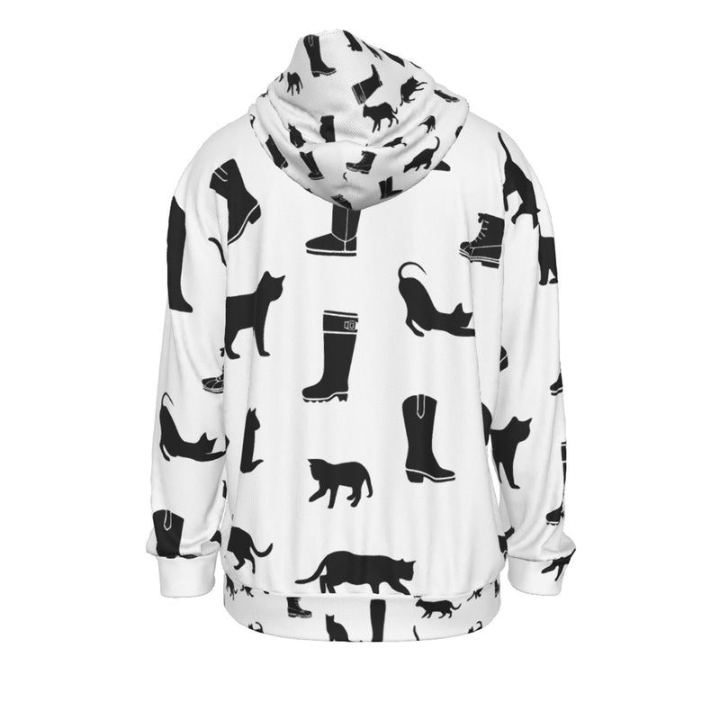 Men's Drop Shoulder Patch Pocket Hoodie