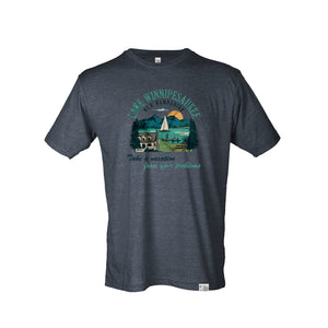 Lake Winnipesaukee - Mens Tee - White