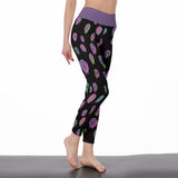 Women's High Waist Leggings | Side Stitch Closure