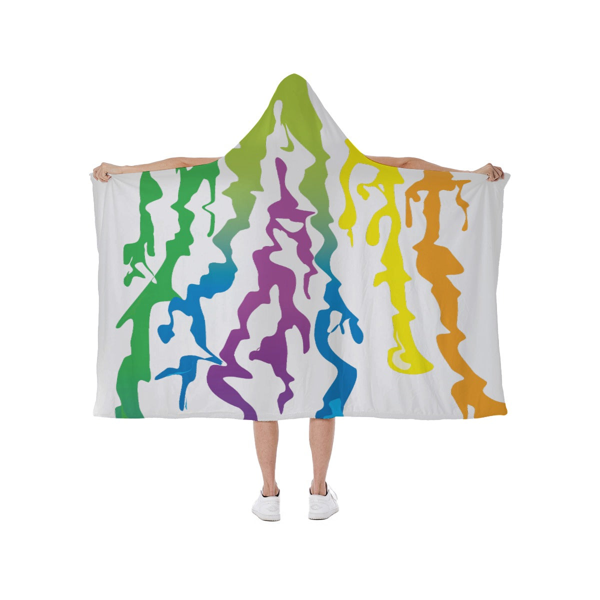Hooded blanket With Soft Fleece Lining