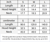 Unisex Hooded Cloak