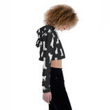 Women's Crop Top Hoodie
