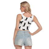 Women's Sport Crop Tank Top