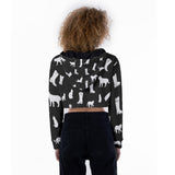 Women's Crop Top Hoodie