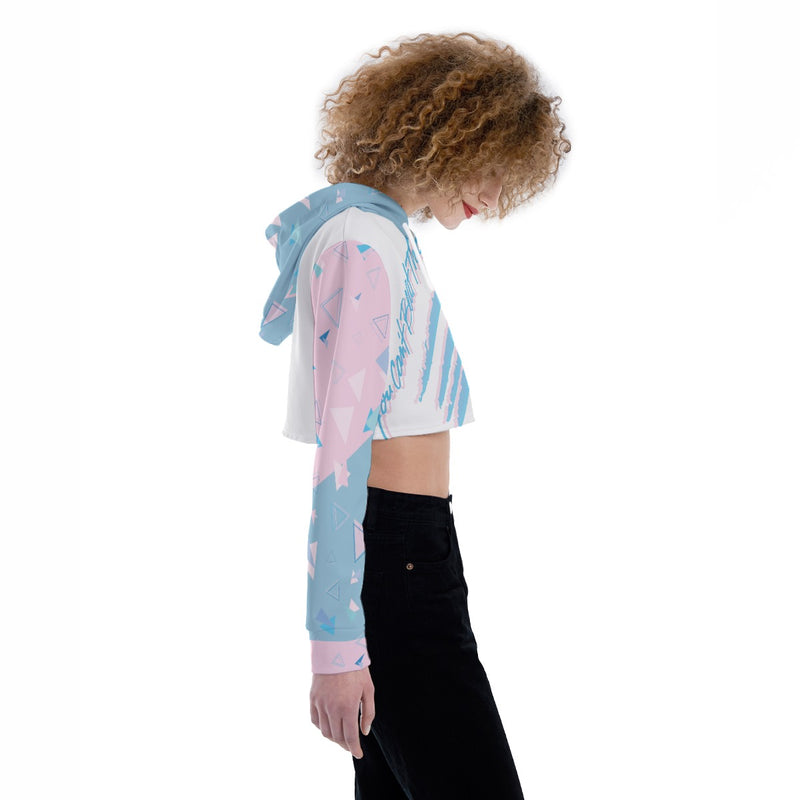 Women's Crop Top Hoodie